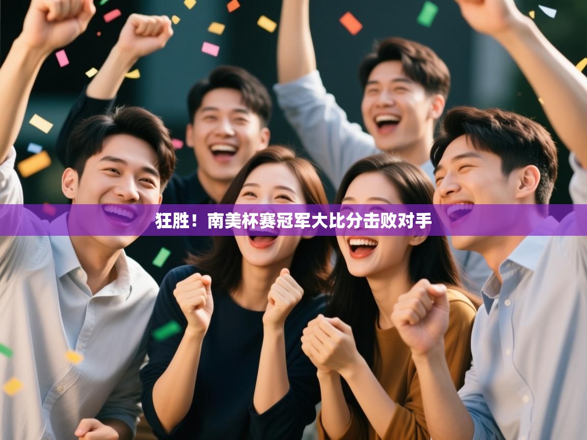 狂胜！南美杯赛冠军大比分击败对手