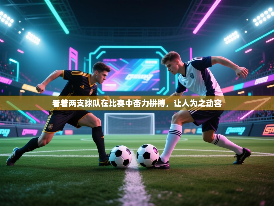 看着两支球队在比赛中奋力拼搏，让人为之动容