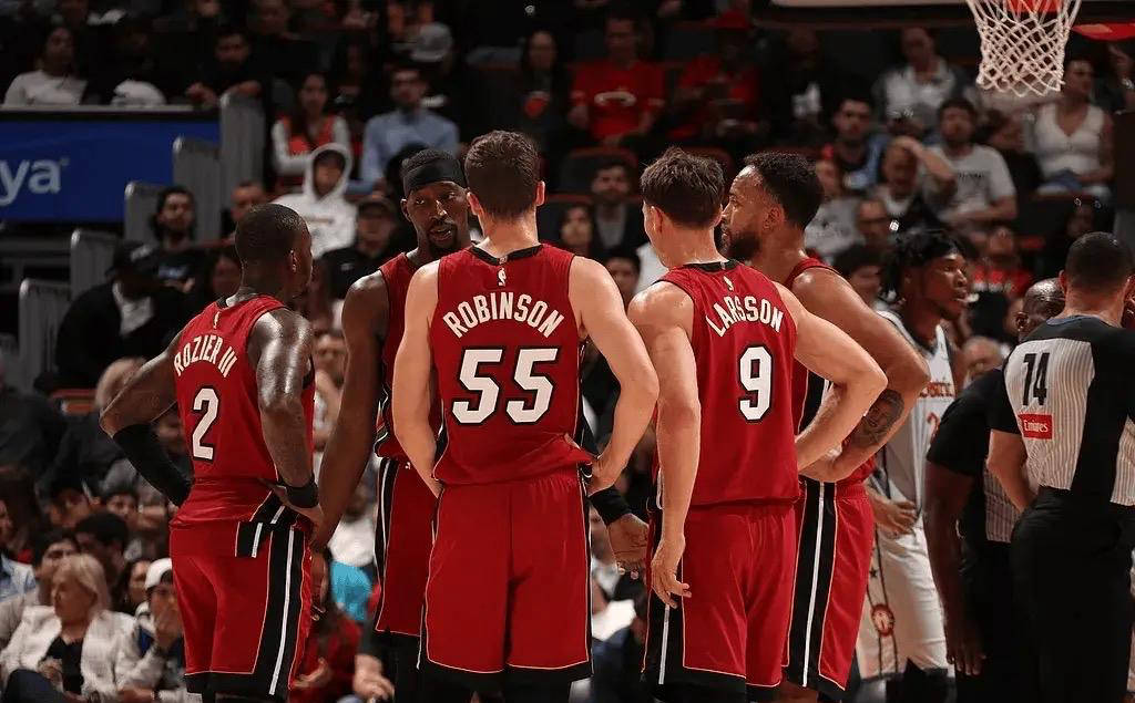 热火战胜热火，取得胜利