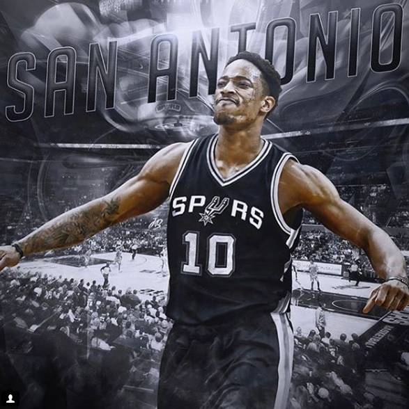 马刺主场取得胜利，德罗赞领军独揽分轻松击败对手的简单介绍